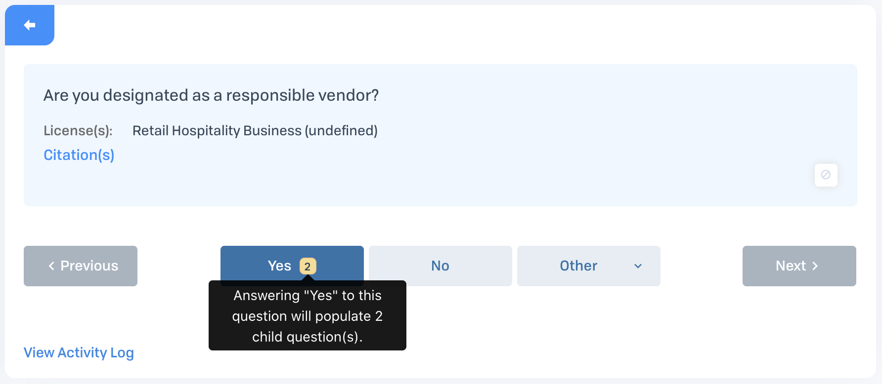 Zendesk_audit_templates_child_question_answer_popover.png